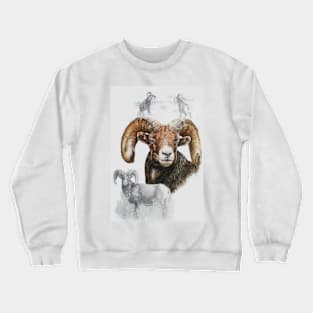 Bighorn Ram Crewneck Sweatshirt